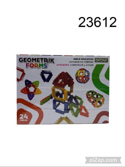 Imagen de GEOMETRIK FORMS 24 PCS 11.25